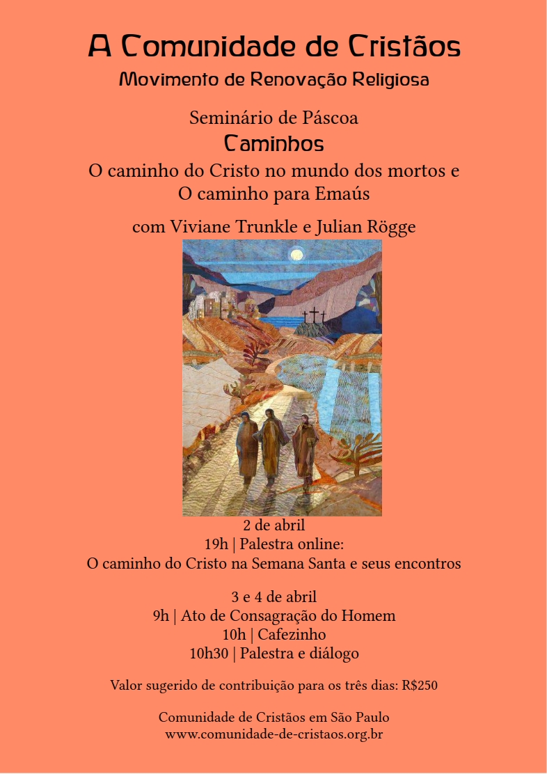 Seminário de Páscoa: Caminhos