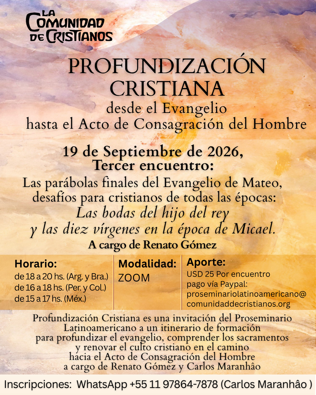 Profundización Cristiana